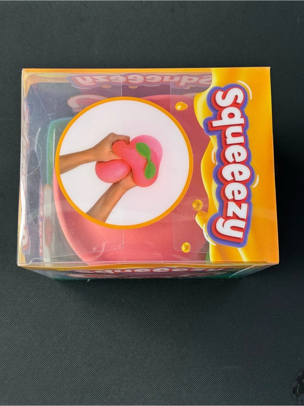 Peach Squish Squishie Fidget Sensory Toy by Sunny Days Squeeze NEW NWT
